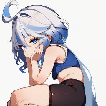 Furina squatting