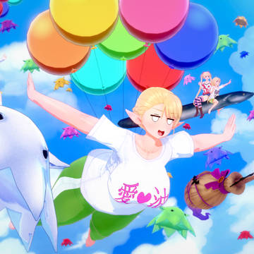 【コイカツ】　絵留札（エルフさんは痩せられない。）キャラ配布