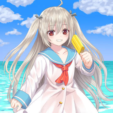 アトリ描きました