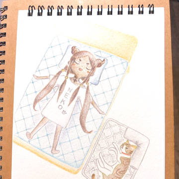 ロロ星ちゃんとももちゃん