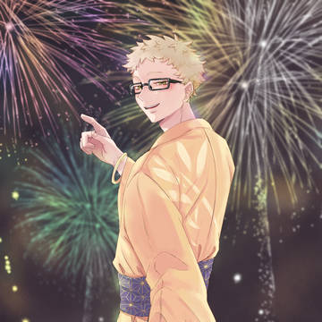 花火だ🎆