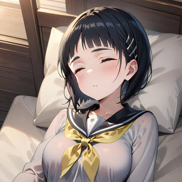 今日のお題 寝顔
