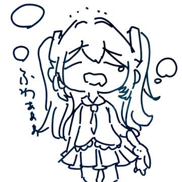 眠たいミクさん