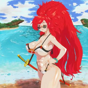 Baiken at the Beach