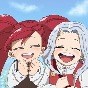 壊理ちゃんとラブラバの笑顔