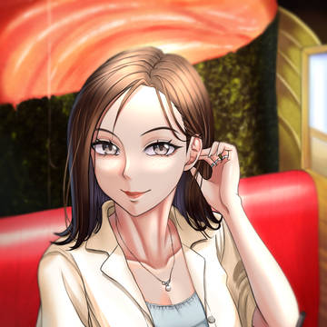 Girl Eating Sushi