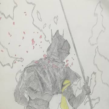 エドワード黒太子 模写