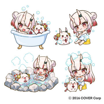 【お仕事】百鬼あやめ 誕生日記念2023グッズイラスト