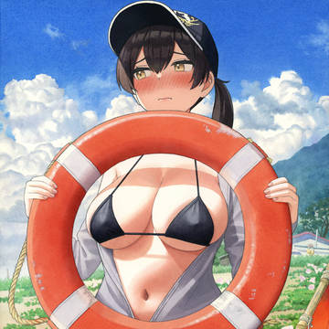 透明水彩加賀さん