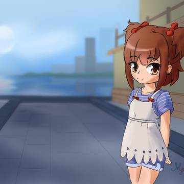 A little girl from Zenless
