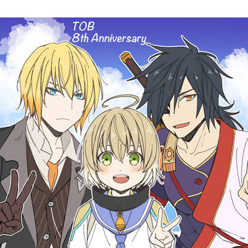 TOB8周年おめでと~~~✌️✌️✌️✌️