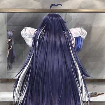 Shylily done brushing her hair