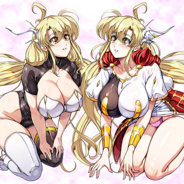 ラーナさん＆リアナさんAI着彩