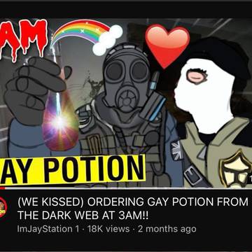 They drink it