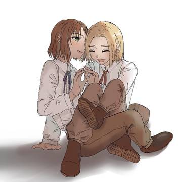 まるかいて親友