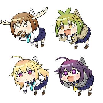 シカ部つままれキーホルダー(非販売)