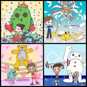 デジモン×Team Taiwan×ポケモン