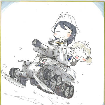 戦車をスノーモービル化するとは…