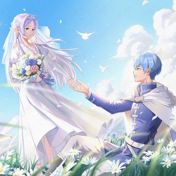 芙莉莲再见辛美尔会为他穿一次婚纱
