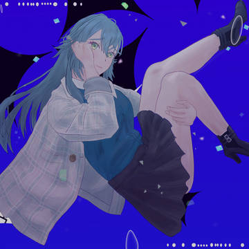 月村手毬　Luna say maybe風イラスト