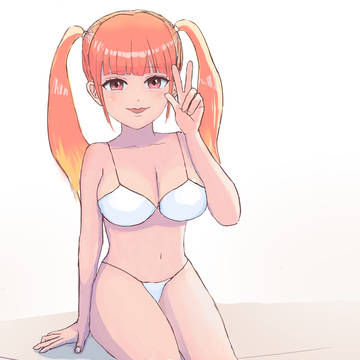 プール行ったらいる娘