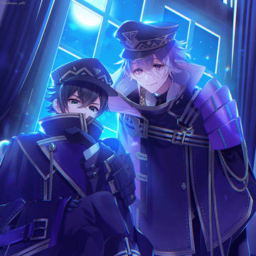 【※腐】同人誌表紙イラスト【麿水】