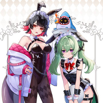 バニーの日のエレン&カリン🐰