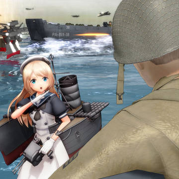 [MMD艦これ]D-day
