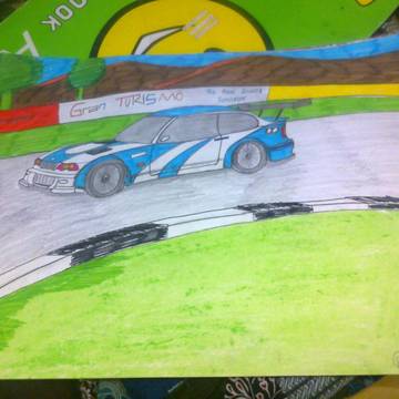 First Nice Drawing : BMW M3 GTR