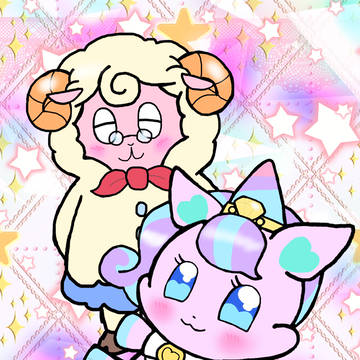 わんぷり ニコ様＆メェメェ