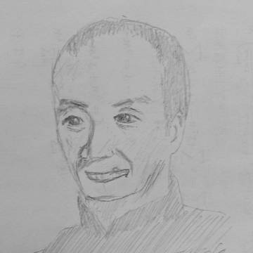 とある伝説的な武術家を描いてみた