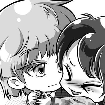 ミニキャラご依頼絵(一部分切り抜き)