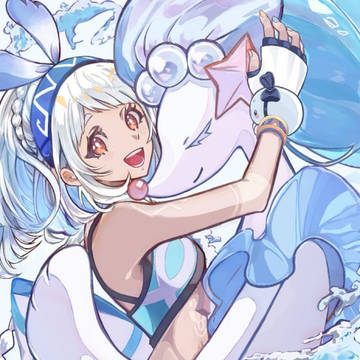 ムアラ二 ×アシレーヌ【原神×ポケモン】
