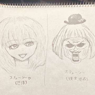 ステューシー(ミリしら)イラスト