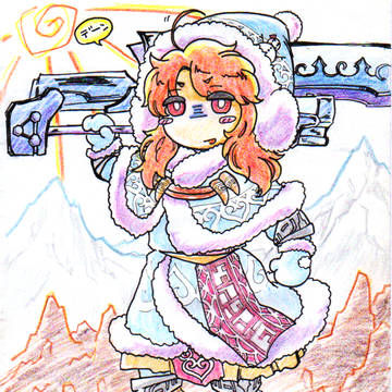 イメージもらってキャラデザ３