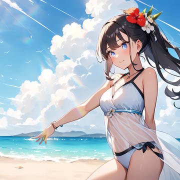 泳衣少女