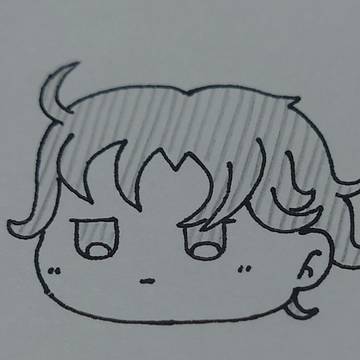 メッセージと一緒に描いてたやつ