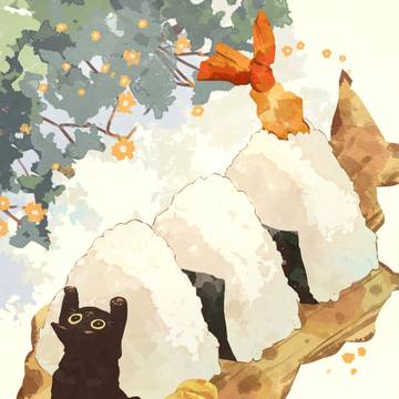 ねこまきおにぎり🐈🍙