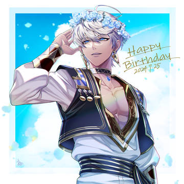 イブラヒムお誕生日イラスト