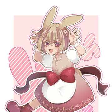 うさぎの女の子🐰