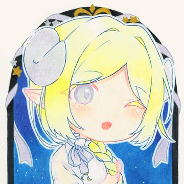 ポストカードサイズ原画