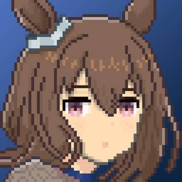 【ウマ娘】アドマイヤベガ - ドット絵