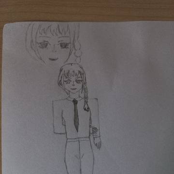 描いた