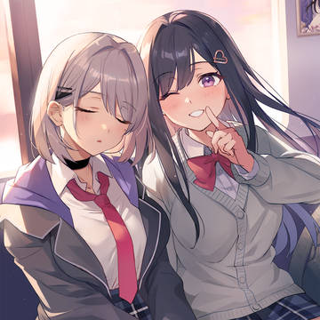 「しーっ、ですよ。」