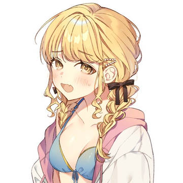 水着、似合ってますかぁ〜…?