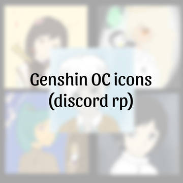 Genshin OC icons