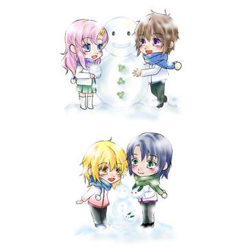 ガンダムSEEDDESTINY アクスタイラスト