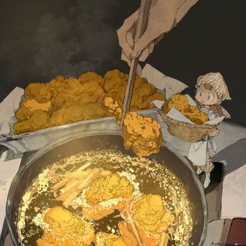 サクサクのチキン