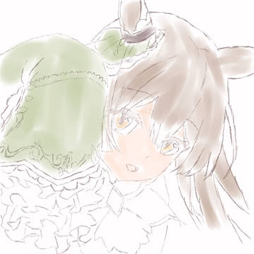ダイヤちゃん模写