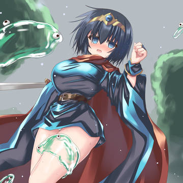 勇者アルカvsスライムバブ